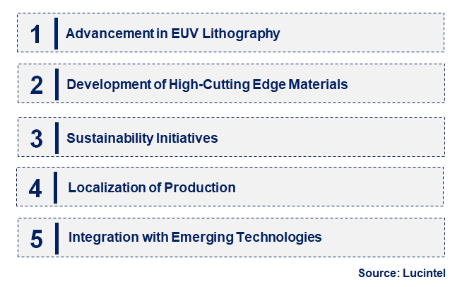 Emerging Trends in the Photoresist & Photoresist Ancillaries Market 